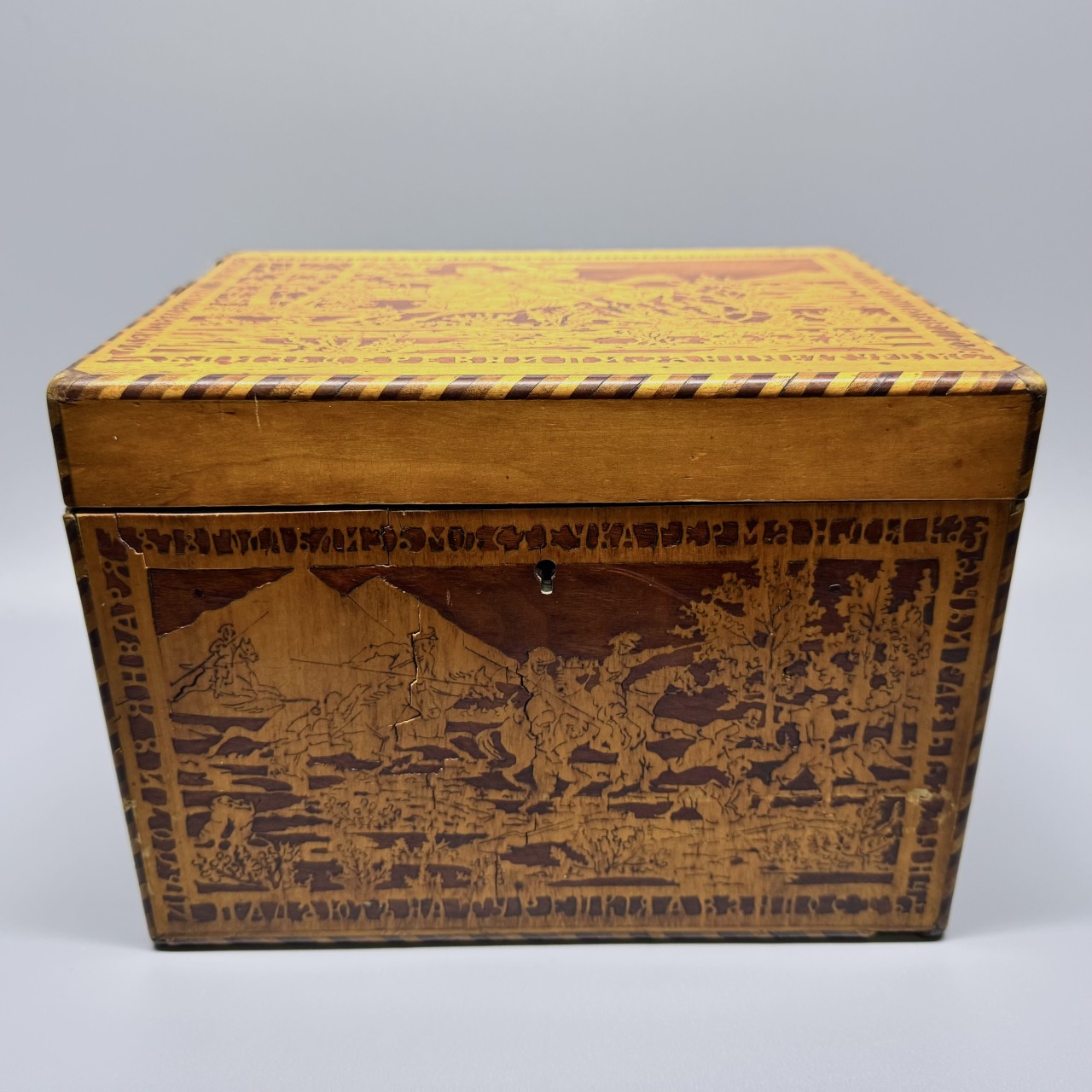 Походная полковая шкатулка 