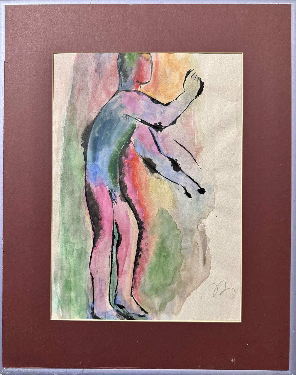 Хамдамов Р.  «Обнаженный мужчина»