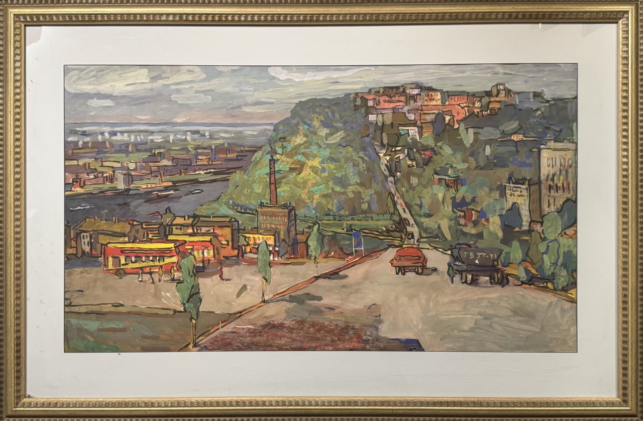 Бордей О.Г. «Индустриальный пейзаж»