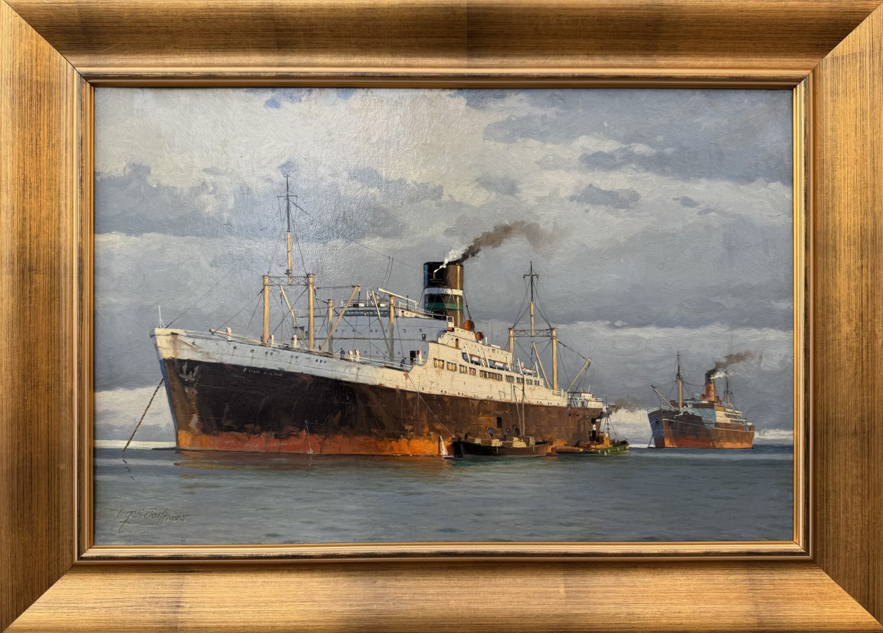 Victor Qvistorff «Пароход»