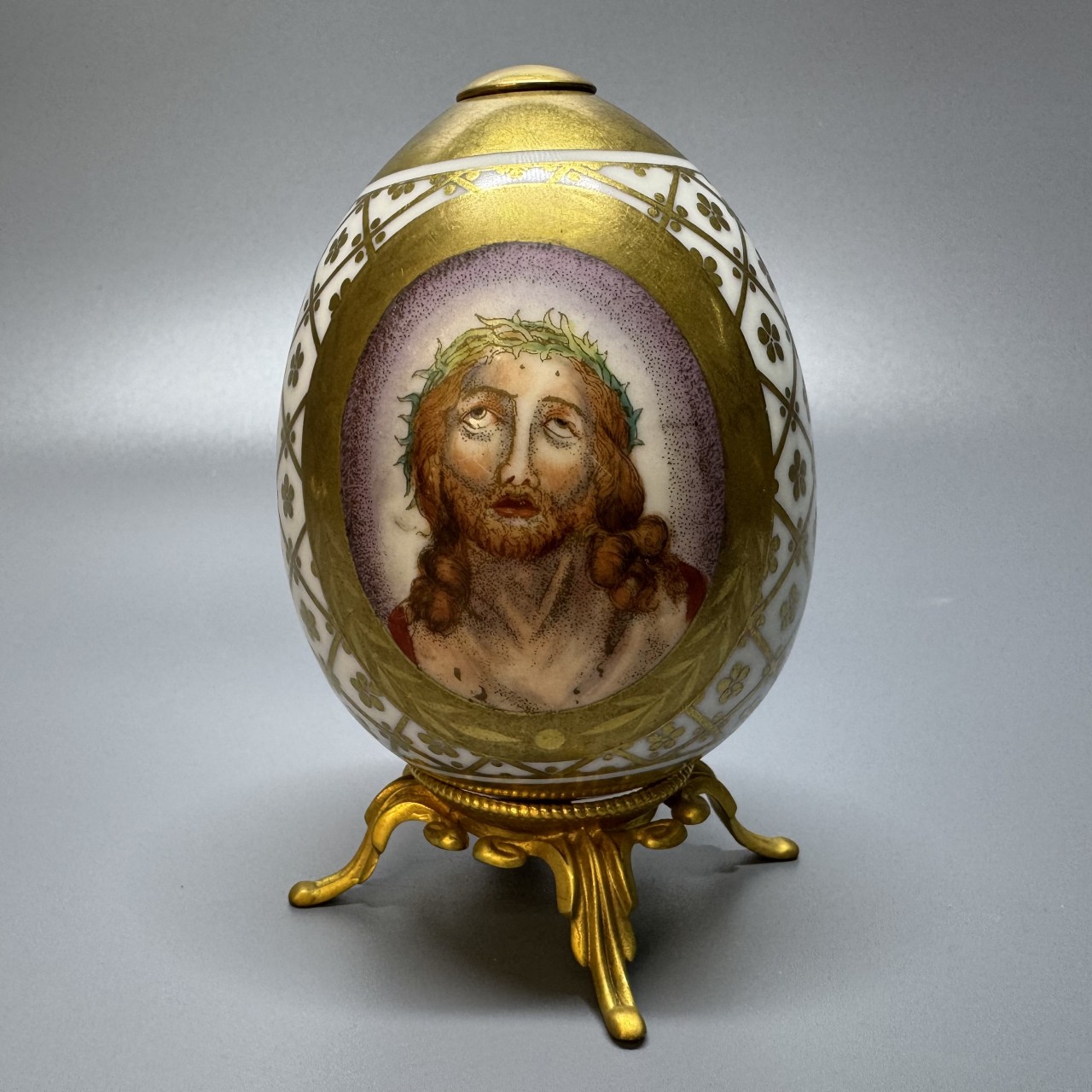 Яйцо пасхальное «Иисус Христос в терновом венце»