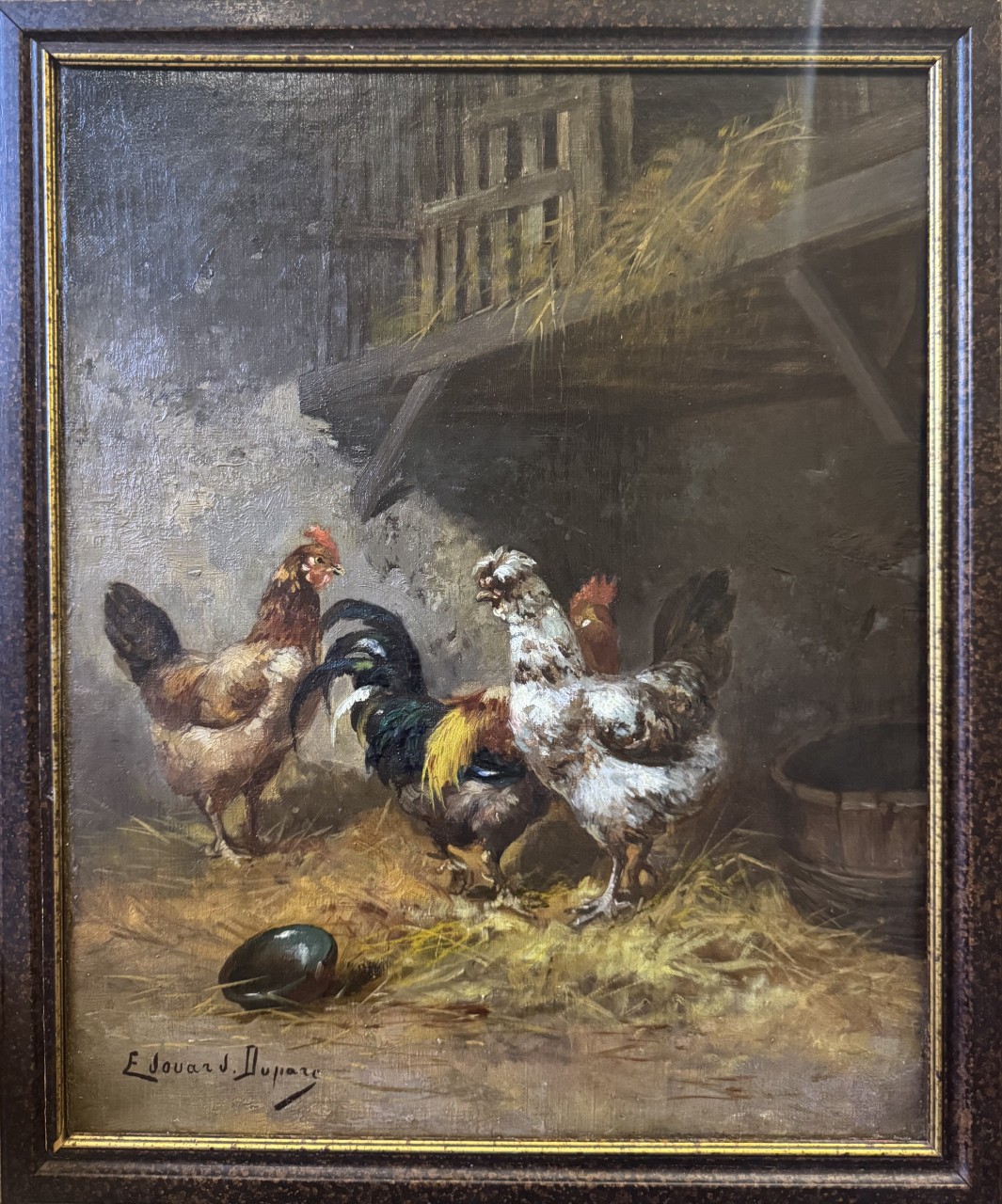 Edouard Dupare «Птичий двор»