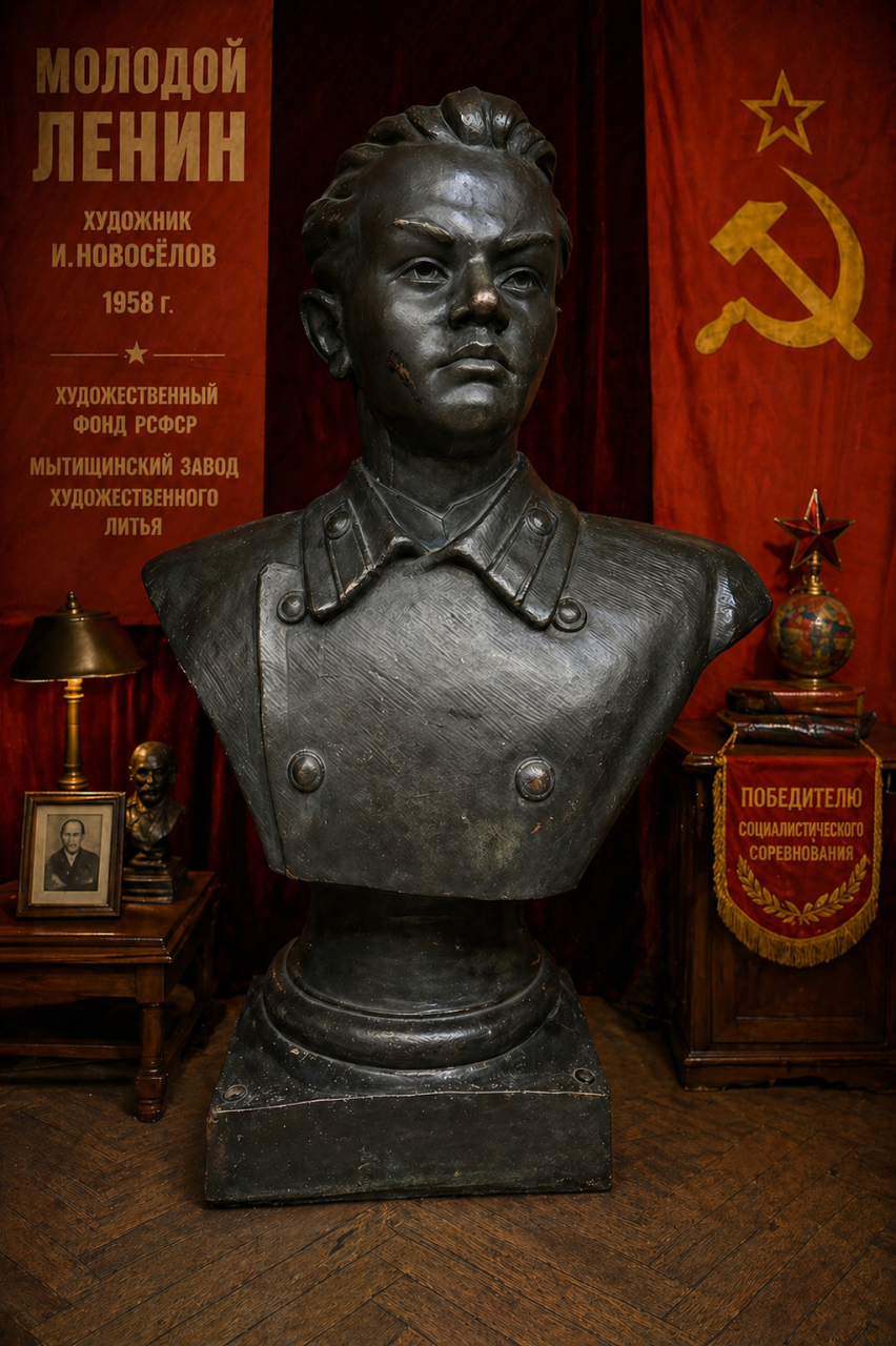 Монументальный бюст «Молодой Ленин»