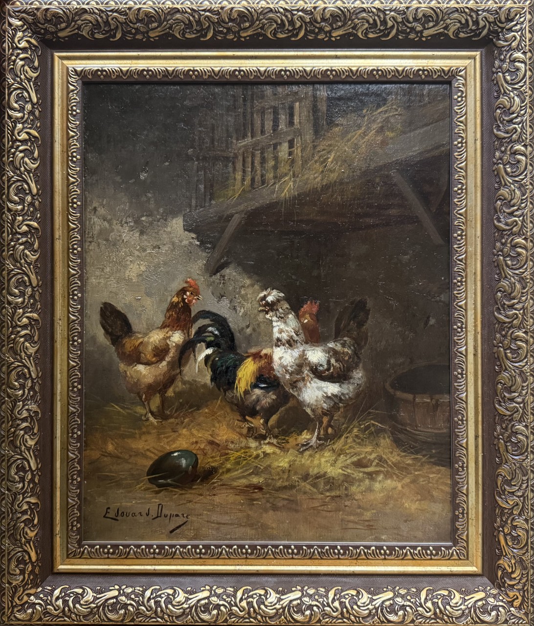 Edouard Dupare «Птичий двор»