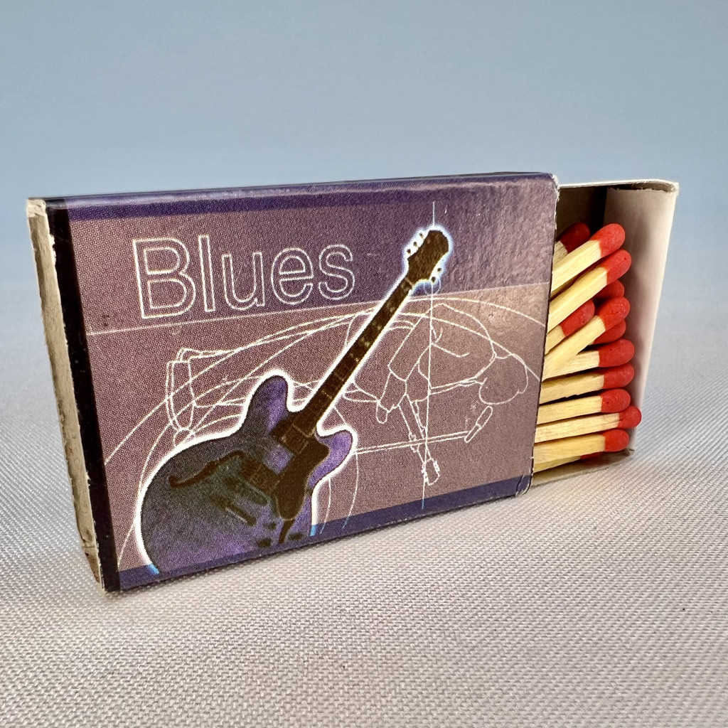 Спички в коробке «Blues»